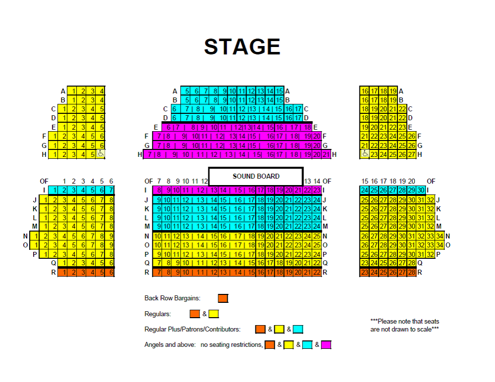Quincy Community Theater Seating Chart