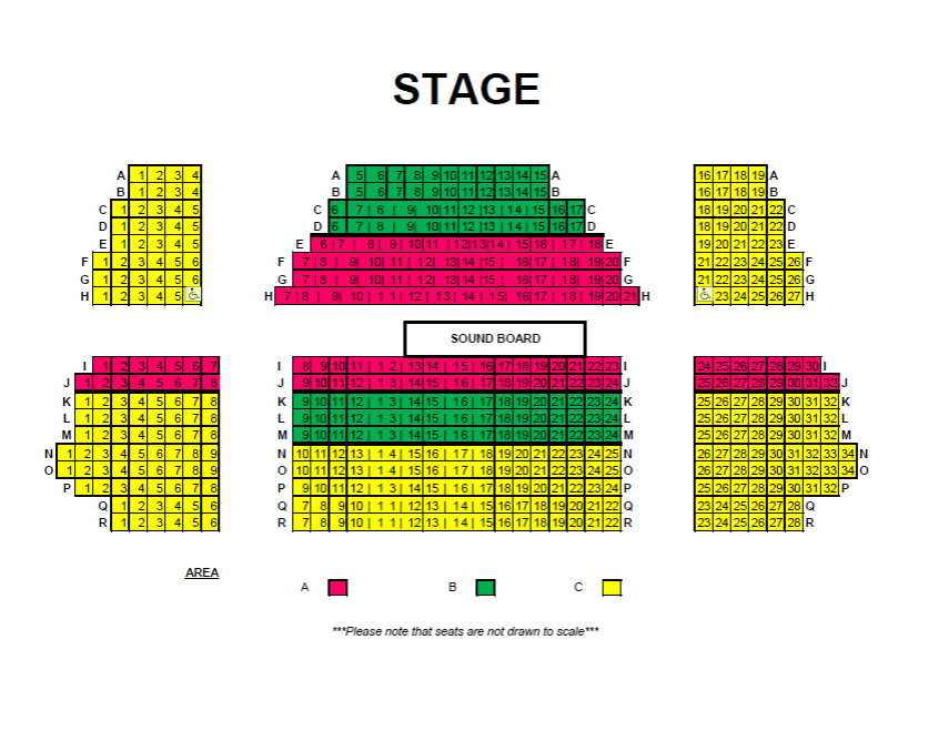 Quincy Community Theater Seating Chart