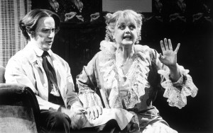 File photo by Jack Buxbaum.  George Hearn and Angela Lansbury in the national touring production of  "Sweeney Todd" (photo ran in 1980 and 1989).